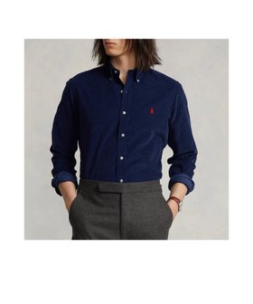 【ラルフローレン/RALPH LAUREN / MEN】のクラシック フィット コーデュロイ シャツ 人気、トレンドファッション・服の通販 founy(ファニー) ファッション Fashion メンズファッション MEN カフス Cuffs クラシック Classic コーデュロイ Corduroy ダウン Down フィット Fit プリーツ Pleats ボックス Box 長袖 Long Sleeve |ID:prp329100004327595