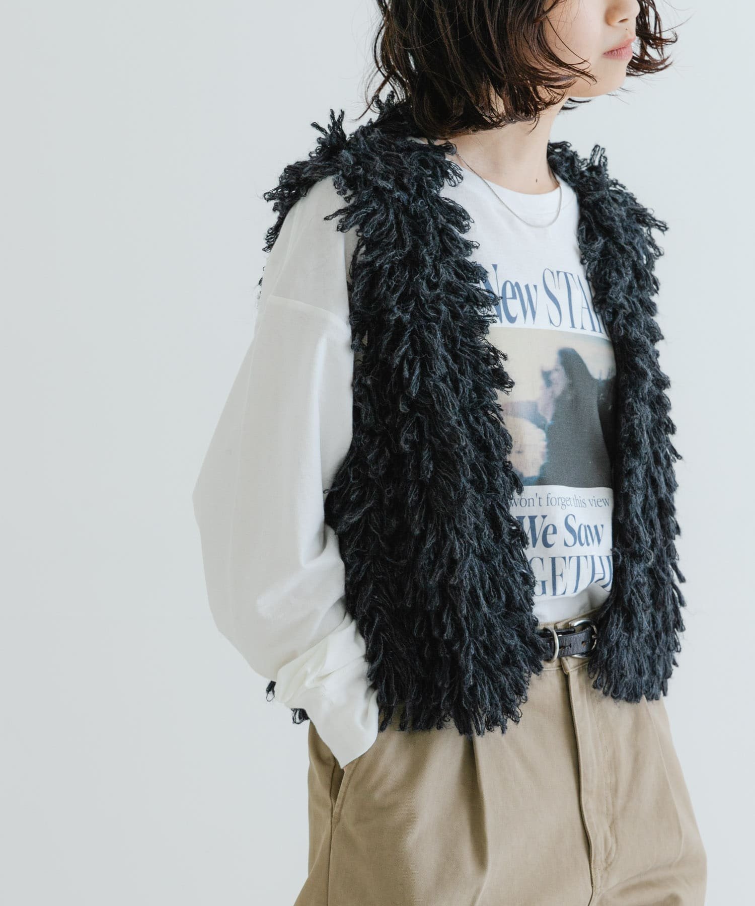 【アーバンリサーチ/URBAN RESEARCH】のループニットベスト 人気、トレンドファッション・服の通販 founy(ファニー) 　ファッション　Fashion　レディースファッション　WOMEN　アウター　Coat Outerwear　トップス・カットソー　Tops/Tshirt　ニット　Knit Tops　ベスト/ジレ　Gilets/Vests　2024年　2024　2024-2025秋冬・A/W　Aw/Autumn/Winter/Fw/Fall/2024-2025　A/W・秋冬　Aw・Autumn/Winter・Fw・Fall-Winter　冬　Winter　ショート　Short　スウェット　Sweat　ベスト　Vest　ベーシック　Basic　ルーズ　Loose　ループ　Loop　 other-1|ID: prp329100004327682 ipo3291000000030068297