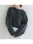 【コカ/COCA】のクロップドロゴニット Charcoal|ID:prp329100004327708