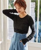 【ミスティ ウーマン/mysty woman】の袖シャーリングプルオーバー 人気、トレンドファッション・服の通販 founy(ファニー) ファッション Fashion レディースファッション WOMEN トップス・カットソー Tops/Tshirt プルオーバー Pullover おすすめ Recommend インナー Inner カーディガン Cardigan キャミワンピース Cami Dress シャーリング Shirring シンプル Simple センター Center ダウン Down デニム Denim ビスチェ Bustier フェミニン Feminine ベーシック Basic thumbnail ブラック09|ID: prp329100004327749 ipo3291000000030266470