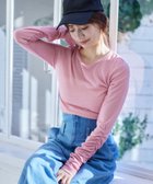 【ミスティ ウーマン/mysty woman】の袖シャーリングプルオーバー 人気、トレンドファッション・服の通販 founy(ファニー) ファッション Fashion レディースファッション WOMEN トップス・カットソー Tops/Tshirt プルオーバー Pullover おすすめ Recommend インナー Inner カーディガン Cardigan キャミワンピース Cami Dress シャーリング Shirring シンプル Simple センター Center ダウン Down デニム Denim ビスチェ Bustier フェミニン Feminine ベーシック Basic thumbnail ピンク25|ID: prp329100004327749 ipo3291000000030266471