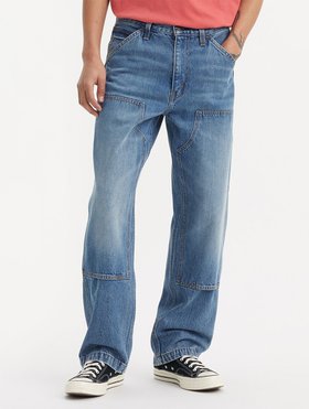 【リーバイス/Levis / MEN】の568TM ルーズストレート ダブルニー ミディアムインディゴ DETROIT WASH 人気、トレンドファッション・服の通販 founy(ファニー) ファッション Fashion メンズファッション MEN キャンバス Canvas コレクション Collection ジーンズ Jeans ストレッチ Stretch ストレート Straight デニム Denim ポケット Pocket ルーズ Loose ループ Loop ワーク Work |ID:prp329100004327786