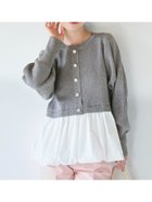 【コカ/COCA】のドッキングニット Gray|ID:prp329100004327847