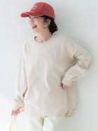 【コカ/COCA】のヘビーウェイトフットボールテールカットトップス Lt.beige|ID:prp329100004327849