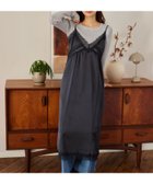 【ミスティ ウーマン/mysty woman】のランジェリーキャミワンピース 人気、トレンドファッション・服の通販 founy(ファニー) ファッション Fashion レディースファッション WOMEN ワンピース Dress キャミワンピース No Sleeve Dresses おすすめ Recommend キャミワンピース Cami Dress サテン Satin デニム Denim トレンド Trend ボトム Bottom ランジェリー Lingerie レース Race エレガント 上品 Elegant thumbnail チャコール18|ID: prp329100004327999 ipo3291000000030039337