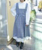 【アクシーズファム/axes femme】のチェックリボンドッキングワンピース 人気、トレンドファッション・服の通販 founy(ファニー) ファッション Fashion レディースファッション WOMEN ワンピース Dress おすすめ Recommend ソックス Socks チェック Check ドッキング Docking リボン Ribbon thumbnail 紺|ID: prp329100004328014 ipo3291000000030039417