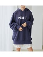 【ジェラート ピケ/gelato pique】の裏毛フーディー 人気、トレンドファッション・服の通販 founy(ファニー) ファッション Fashion レディースファッション WOMEN A/W・秋冬 Aw・Autumn/Winter・Fw・Fall-Winter おすすめ Recommend シンプル Simple プリント Print ロング Long 無地 Plain Color thumbnail NVY[089]|ID: prp329100004328163 ipo3291000000030040529