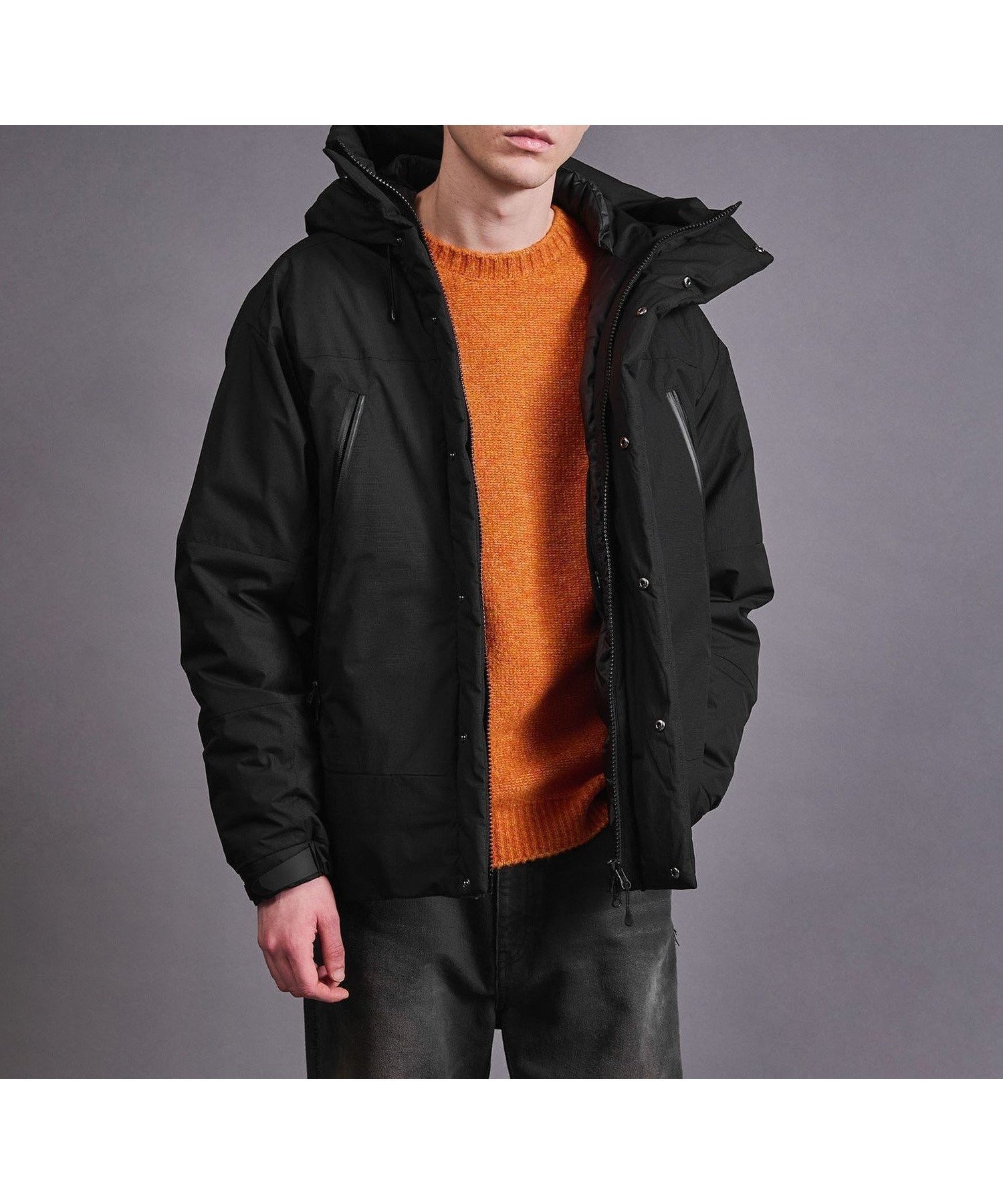 【ビューティ&ユース ユナイテッドアローズ/BEAUTY&YOUTH / UNITED ARROWS / MEN】のパデッド ナイロン ミニリップ フード ジャケット -撥水機能- 人気、トレンドファッション・服の通販 founy(ファニー) 　ファッション　Fashion　メンズファッション　MEN　おすすめ　Recommend　アウトドア　Outdoor　ジャケット　Jacket　リップ　Lip　 other-1|ID: prp329100004329053 ipo3291000000030091971