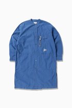 【アンドワンダー/and wander】のCORDURA typewriter long shirt 人気、トレンドファッション・服の通販 founy(ファニー) ファッション Fashion レディースファッション WOMEN トップス・カットソー Tops/Tshirt シャツ/ブラウス Shirts/Blouses フラップ Flap ポケット Pocket thumbnail blue|ID: prp329100004329176 ipo3291000000030048910