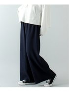 【ジュノア/JUNOAH】のプリーツリラックスワイドパンツ 人気、トレンドファッション・服の通販 founy(ファニー) ファッション Fashion レディースファッション WOMEN パンツ Pants thumbnail ネイビー|ID: prp329100004329186 ipo3291000000030718855