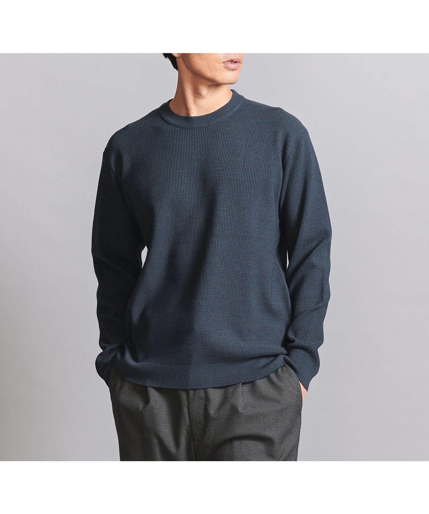 【ビューティ&ユース ユナイテッドアローズ/BEAUTY&YOUTH / UNITED ARROWS / MEN】のウールブレンド クルーネック -ウォッシャブル- 人気、トレンドファッション・服の通販 founy(ファニー) 　ファッション　Fashion　メンズファッション　MEN　アクリル　Acrylic　ウォッシャブル　Washable　シンプル　Simple　ジャケット　Jacket　スタンダード　Standard　ダウン　Down　トラベル　Travel　トレンド　Trend　ベーシック　Basic　レギュラー　Regular　A/W・秋冬　Aw・Autumn/Winter・Fw・Fall-Winter　おすすめ　Recommend　旅行　Travel　 other-1|ID: prp329100004329240 ipo3291000000030287187