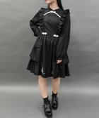 【アクシーズファム/axes femme】のバタフライ刺繍チャイナ釦ワンピース 人気、トレンドファッション・服の通販 founy(ファニー) ファッション Fashion レディースファッション WOMEN ワンピース Dress おすすめ Recommend オリエンタル Oriental ジャカード Jacquard バタフライ Butterfly リボン Ribbon レース Race thumbnail 黒|ID: prp329100004329274 ipo3291000000030049753