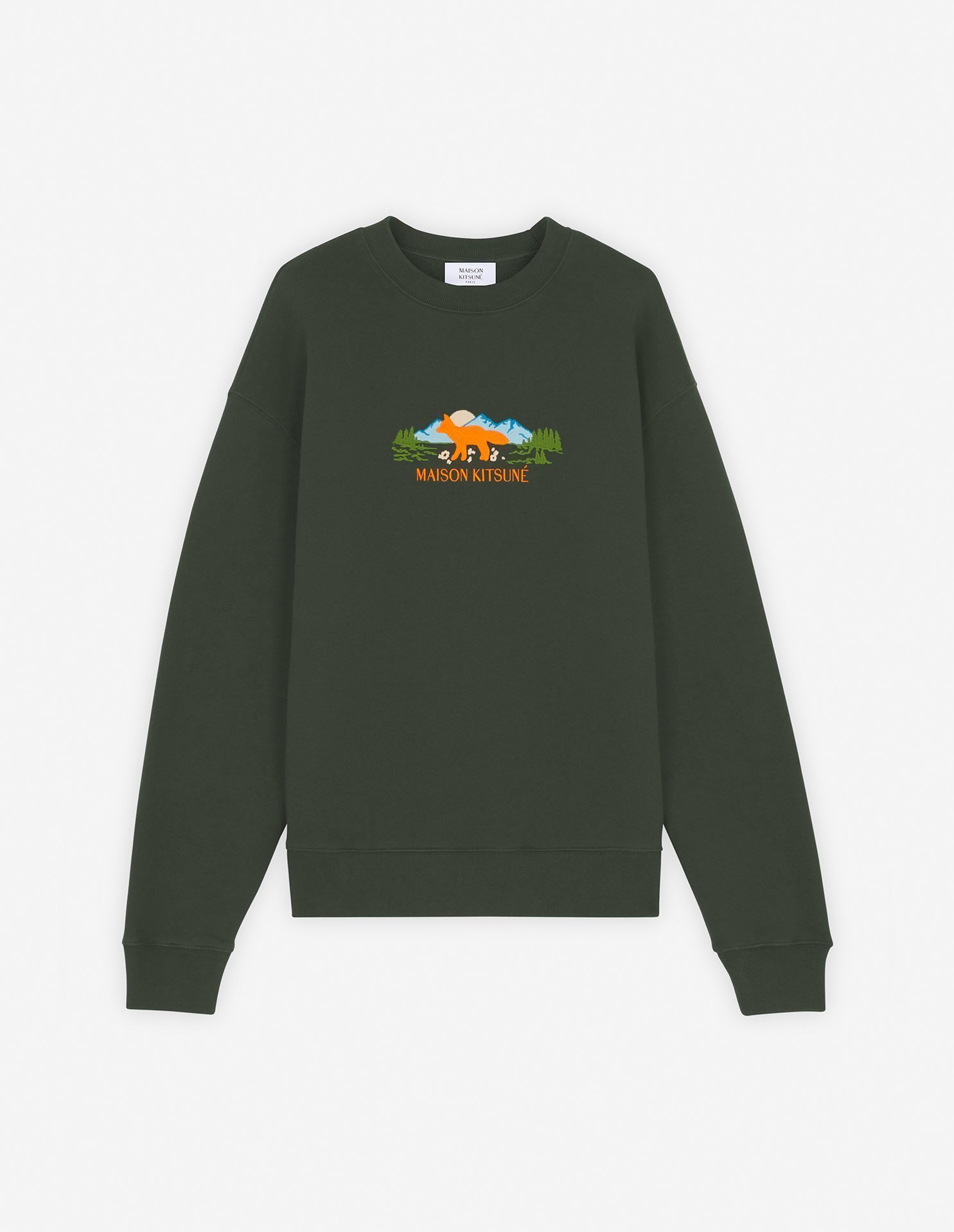 【メゾン キツネ/MAISON KITSUNE / MEN】のMaison Kitsune/OUTDOOR PROFILE FOX COMFORT SWEATSHIRT 人気、トレンドファッション・服の通販 founy(ファニー) 　ファッション　Fashion　メンズファッション　MEN　トップス・カットソー　Tops/Tshirt/Men　パーカ　Sweats　シャツ　Shirts　冬　Winter　スウェット　Sweat　無地　Plain Color　A/W・秋冬　Aw・Autumn/Winter・Fw・Fall-Winter　長袖　Long Sleeve　 other-1|ID: prp329100004329347 ipo3291000000030600894