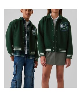 【ギャップ/GAP / KIDS】のバーシティジャケット (キッズ) 人気、トレンドファッション・服の通販 founy(ファニー) ファッション Fashion キッズファッション KIDS フィット Fit フロント Front リラックス Relax 長袖 Long Sleeve |ID:prp329100004329493