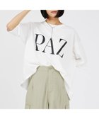 【カリテ/qualite】の【MARGAUX】PAZ/LIFE ロゴTシャツ 人気、トレンドファッション・服の通販 founy(ファニー) ファッション Fashion レディースファッション WOMEN トップス・カットソー Tops/Tshirt シャツ/ブラウス Shirts/Blouses ロング / Tシャツ T-Shirts フランス France 夏 Summer thumbnail ホワイト|ID: prp329100004329666 ipo3291000000030055254