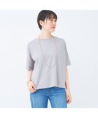 【コレックス/collex】のボックスTシャツ 人気、トレンドファッション・服の通販 founy(ファニー) ファッション Fashion レディースファッション WOMEN トップス・カットソー Tops/Tshirt シャツ/ブラウス Shirts/Blouses ロング / Tシャツ T-Shirts インナー Inner デニム Denim バランス Balance パターン Pattern ボックス Box ルーズ Loose ロールアップ Roll Up 定番 Standard 秋 Autumn/Fall 羽織 Haori thumbnail ライトグレー|ID: prp329100004329683 ipo3291000000030055445