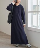 【スピック&スパン/Spick & Span】のフーテッド ニットロングワンピース 人気、トレンドファッション・服の通販 founy(ファニー) ファッション Fashion レディースファッション WOMEN ワンピース Dress おすすめ Recommend カットソー Cut And Sew キャップ Cap ショート Short シンプル Simple スウェット Sweat スニーカー Sneakers ミラノリブ Milan Ribs エレガント 上品 Elegant thumbnail ネイビー|ID: prp329100004329847 ipo3291000000030056728