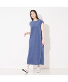 【コレックス/collex】のミニパイルロングワンピース 人気、トレンドファッション・服の通販 founy(ファニー) ファッション Fashion レディースファッション WOMEN ワンピース Dress カットソー Cut And Sew コンパクト Compact センター Center フロント Front ポケット Pocket thumbnail ブルーグレー|ID: prp329100004329876 ipo3291000000030057117