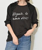 【スローブ イエナ/SLOBE IENA】のLa Hutte / ラ・ユット SLOBE別注 ロンTEE 人気、トレンドファッション・服の通販 founy(ファニー) ファッション Fashion レディースファッション WOMEN トップス・カットソー Tops/Tshirt ロング / Tシャツ T-Shirts 別注 Special Order thumbnail ブラック|ID: prp329100004329879 ipo3291000000030057131