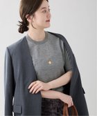 【イエナ/IENA】のARKABA クルー半袖プルオーバー 人気、トレンドファッション・服の通販 founy(ファニー) ファッション Fashion レディースファッション WOMEN トップス・カットソー Tops/Tshirt プルオーバー Pullover 2024年 2024 2024-2025秋冬・A/W Aw/Autumn/Winter/Fw/Fall/2024-2025 おすすめ Recommend アンサンブル Ensemble イタリア Italy カーディガン Cardigan 半袖 Short Sleeve thumbnail グレーA|ID: prp329100004329935 ipo3291000000030057624