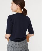 【イエナ/IENA】のARKABA クルー半袖プルオーバー 人気、トレンドファッション・服の通販 founy(ファニー) ファッション Fashion レディースファッション WOMEN トップス・カットソー Tops/Tshirt プルオーバー Pullover 2024年 2024 2024-2025秋冬・A/W Aw/Autumn/Winter/Fw/Fall/2024-2025 おすすめ Recommend アンサンブル Ensemble イタリア Italy カーディガン Cardigan 半袖 Short Sleeve thumbnail ネイビー|ID: prp329100004329935 ipo3291000000030057625