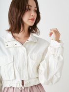 【スナイデル/SNIDEL】のミリタリージャケット 人気、トレンドファッション・服の通販 founy(ファニー) ファッション Fashion レディースファッション WOMEN アウター Coat Outerwear ジャケット Jackets ウェーブ Wave ジャケット Jacket バランス Balance フェミニン Feminine フロント Front ポケット Pocket ミリタリー Military メンズ Mens おすすめ Recommend thumbnail WHT[001]|ID: prp329100004329970 ipo3291000000030419788