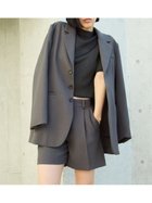 【ミースロエ/MIESROHE】のコンフォートシングルジャケット 人気、トレンドファッション・服の通販 founy(ファニー) ファッション Fashion レディースファッション WOMEN アウター Coat Outerwear ジャケット Jackets クラシック Classic サテン Satin ショルダー Shoulder ショート Short スリット Slit セットアップ Set Up ダブル Double ドロップ Drop ボックス Box thumbnail GRY[006]|ID: prp329100004330081 ipo3291000000030272582