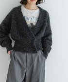 【アーバンリサーチ/URBAN RESEARCH】のアルパカシャギーダブルカーディガン CHARCOAL|ID: prp329100004330284 ipo3291000000030060913