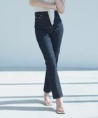 【アニュアンス/anuans】のSlim straight denim 人気、トレンドファッション・服の通販 founy(ファニー) ファッション Fashion レディースファッション WOMEN デニム Denim ベーシック Basic thumbnail BLACK|ID: prp329100004330360 ipo3291000000030104267