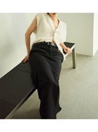 【ミースロエ/MIESROHE】のリラクシーペンシルスリットスカート 人気、トレンドファッション・服の通販 founy(ファニー) 雑誌掲載アイテム Magazine Items ファッション雑誌 Fashion Magazines ストーリィ STORY ファッション Fashion レディースファッション WOMEN スカート Skirt 6月号 June Issue ストレッチ Stretch ストレート Straight スリット Slit ファブリック Fabric フロント Front ポケット Pocket 雑誌 Magazine thumbnail BLK[009]|ID: prp329100004330584 ipo3291000000030063634