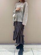 【フレイ アイディー/FRAY I.D】のフリルアシメスカート 人気、トレンドファッション・服の通販 founy(ファニー) ファッション Fashion レディースファッション WOMEN スカート Skirt サイドジップ Side Zip ティアードスカート Tiered Skirt トレンド Trend ドレープ Drape フェミニン Feminine フリル Frills A/W・秋冬 Aw・Autumn/Winter・Fw・Fall-Winter thumbnail CGRY[007]|ID: prp329100004330771 ipo3291000000030064909