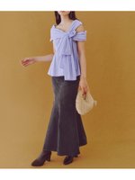 【スナイデル/SNIDEL】のマーメイドデニムスカート 人気、トレンドファッション・服の通販 founy(ファニー) 雑誌掲載アイテム Magazine Items ファッション雑誌 Fashion Magazines レイ Ray ファッション Fashion レディースファッション WOMEN スカート Skirt デニムスカート Denim Skirts オーガニック Organic 10月号 October Issue ストレッチ Stretch ストレート Straight 雑誌 Magazine デニム Denim 人気 Popularity フォルム Form ポケット Pocket ワンポイント One Point おすすめ Recommend |ID:prp329100004330851