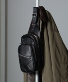 【ビームス ハート/BEAMS HEART / MEN】のフェイクレザー ワンショルダーバッグ 人気、トレンドファッション・服の通販 founy(ファニー) ファッション Fashion メンズファッション MEN バッグ Bag/Men スタイリッシュ Stylish フェイクレザー Faux Leather thumbnail BLACK|ID: prp329100004331034 ipo3291000000030294819