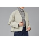 【カリテ/qualite】のボンディングショートコート 人気、トレンドファッション・服の通販 founy(ファニー) ファッション Fashion レディースファッション WOMEN アウター Coat Outerwear コート Coats クラッチ Clutch ショート Short シンプル Simple ジャケット Jacket タートルネック Turtleneck デニム Denim ボンディング Bonding ボーダー Border モダン Modern リラックス Relax 別注 Special Order thumbnail ベージュ|ID: prp329100004331394 ipo3291000000030072393