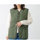 【ルージュヴィフラクレ/Rouge vif la cle】の【BARBOUR/バブアー】QUILTED GILET / キルティングベスト カーキ|ID: prp329100004331412 ipo3291000000030072543