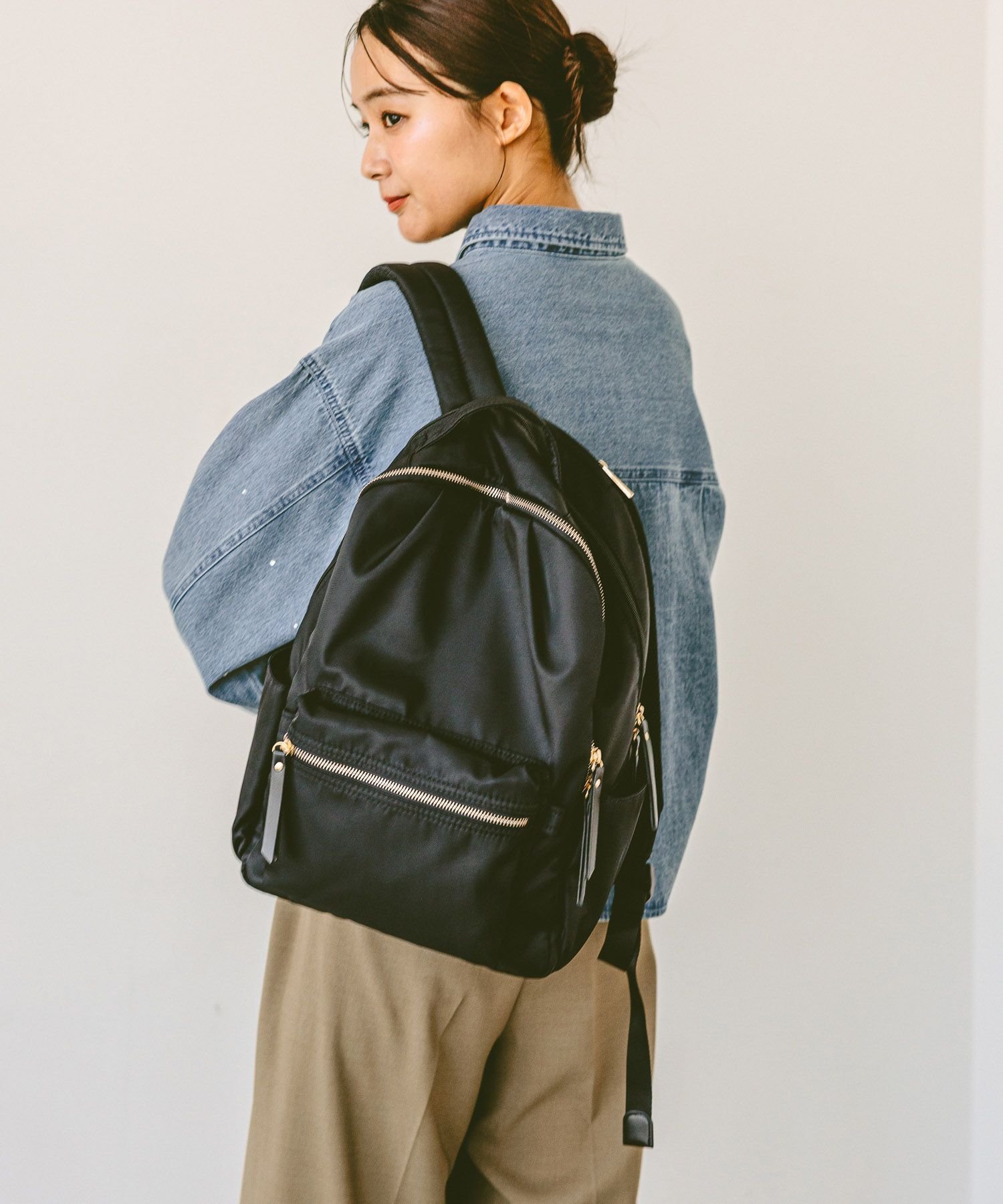 【グローバルワーク/GLOBAL WORK】の撥水軽量12ポケットリュック/234512 人気、トレンドファッション・服の通販 founy(ファニー) 　ファッション　Fashion　レディースファッション　Ladies' Fashion Online　クール　Cool　ポケット　Pocket　リュック　Ruck Sack　ループ　Loop　人気　Popularity　定番　Standard　軽量　Lightweight　 other-1|ID: prp329100004331422 ipo3291000000032155328