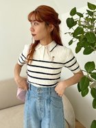 【リリーブラウン/Lily Brown】の【WEB限定カラー】サングラスLily Bearポロニットプルオーバー 人気、トレンドファッション・服の通販 founy(ファニー) ファッション Fashion レディースファッション WOMEN トップス・カットソー Tops/Tshirt ニット Knit Tops プルオーバー Pullover サングラス/メガネ Glasses サングラス Sunglasses thumbnail IVR[003]|ID: prp329100004331484 ipo3291000000030421569