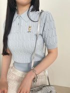 【リリーブラウン/Lily Brown】の【WEB限定カラー】サングラスLily Bearポロニットプルオーバー 人気、トレンドファッション・服の通販 founy(ファニー) ファッション Fashion レディースファッション WOMEN トップス・カットソー Tops/Tshirt ニット Knit Tops プルオーバー Pullover サングラス/メガネ Glasses サングラス Sunglasses thumbnail LBLU[081]|ID: prp329100004331484 ipo3291000000030421572