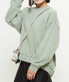 【コンバーストウキョウ/CONVERSE TOKYO】のGATHER HEM SWEAT 人気、トレンドファッション・服の通販 founy(ファニー) ファッション Fashion レディースファッション WOMEN トップス・カットソー Tops/Tshirt パーカ Sweats スウェット Sweat おすすめ Recommend エアリー Airy ギャザー Gather スウェット Sweat スラックス Slacks ロング Long thumbnail グリーン|ID: prp329100004331557 ipo3291000000030074054