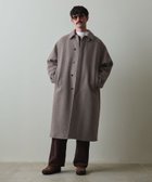 【ビューティ&ユース ユナイテッドアローズ/BEAUTY&YOUTH / UNITED ARROWS / MEN】のSteven Alan ラムズウール ヘリンボーン オーバー バルマカーン コート 人気、トレンドファッション・服の通販 founy(ファニー) ファッション Fashion メンズファッション MEN パターン Pattern フォルム Form ヘリンボーン Herringbone モダン Modern リラックス Relax thumbnail DK.BROWN|ID: prp329100004331837 ipo3291000000030077415