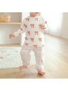 【ジェラート ピケ/gelato pique / KIDS】の【BABY】ベビモコアランボーダーロングパンツ 人気、トレンドファッション・服の通販 founy(ファニー) ファッション Fashion キッズファッション KIDS ボトムス Bottoms/Kids ボーダー Border ロング Long thumbnail PNK[066]|ID: prp329100004331976 ipo3291000000030515876