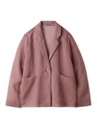 【スナイデル/SNIDEL】のシアーシャツジャケット 人気、トレンドファッション・服の通販 founy(ファニー) ファッション Fashion レディースファッション WOMEN アウター Coat Outerwear ジャケット Jackets おすすめ Recommend ウェーブ Wave ジャケット Jacket ストレート Straight フロント Front ポケット Pocket thumbnail PNK[066]|ID: prp329100004331987 ipo3291000000030078837