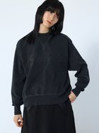 【ラシュッド/LASUD】のフロントロゴロングスリーブニット 人気、トレンドファッション・服の通販 founy(ファニー) ファッション Fashion レディースファッション WOMEN トップス・カットソー Tops/Tshirt ニット Knit Tops スウェット Sweat フロント Front プリント Print ルーズ Loose ヴィンテージ Vintage thumbnail チャコールグレー|ID: prp329100004332144 ipo3291000000030081649