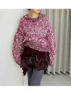 【リリーブラウン/Lily Brown】のチャンキーニットトップス 人気、トレンドファッション・服の通販 founy(ファニー) ファッション Fashion レディースファッション WOMEN トップス・カットソー Tops/Tshirt ニット Knit Tops チュール Tulle ドット Dot ハイネック High Neck バランス Balance ビスチェ Bustier フェミニン Feminine ベーシック Basic リボン Ribbon エレガント 上品 Elegant thumbnail PNK[066]|ID: prp329100004332217 ipo3291000000030082528