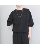 【ユナイテッドアローズ/UNITED ARROWS】のCOMFY シャーリングゴム プルオーバー 人気、トレンドファッション・服の通販 founy(ファニー) ファッション Fashion レディースファッション WOMEN トップス・カットソー Tops/Tshirt プルオーバー Pullover カフス Cuffs 吸水 Water Absorption シャーリング Shirring シンプル Simple セットアップ Set Up デニム Denim ブルゾン Blouson 別注 Special Order おすすめ Recommend エレガント 上品 Elegant thumbnail BLACK|ID: prp329100004332266 ipo3291000000030082940