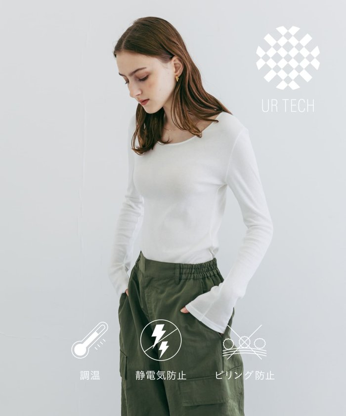 【アーバンリサーチ/URBAN RESEARCH】の『UR TECH』クルーネックロングTシャツ インテリア・キッズ・メンズ・レディースファッション・服の通販 founy(ファニー) https://founy.com/ ファッション Fashion レディースファッション WOMEN トップス・カットソー Tops/Tshirt シャツ/ブラウス Shirts/Blouses ロング / Tシャツ T-Shirts インナー Inner カットソー Cut And Sew キャミソール Camisole シンプル Simple タンク Tank タートルネック Turtleneck ベスト Vest ロング Long |ID: prp329100004332318 ipo3291000000030083379