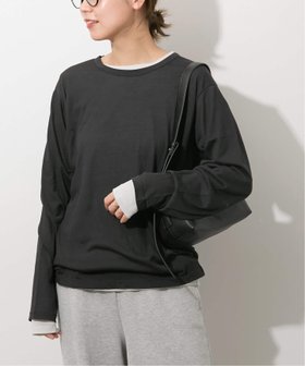 【ジャーナルスタンダード レリューム/JOURNAL STANDARD relume】の《追加3》シアークルーネックロングTEE 人気、トレンドファッション・服の通販 founy(ファニー) ファッション Fashion レディースファッション WOMEN 2024年 2024 2024-2025秋冬・A/W Aw/Autumn/Winter/Fw/Fall/2024-2025 |ID:prp329100004332350