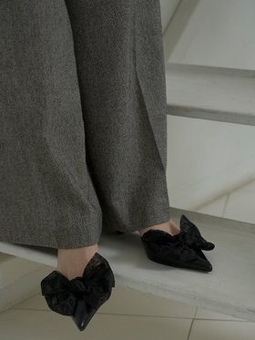 【スナイデル/SNIDEL】 セパレートリボンパンプス人気、トレンドファッション・服の通販 founy(ファニー) ファッション Fashion レディースファッション WOMEN おすすめ Recommend エレガント 上品 Elegant オケージョン Occasion クラシカル Classical サテン Satin シフォン Chiffon セパレート Separate ドット Dot フェミニン Feminine リボン Ribbon |ID:prp329100004332352