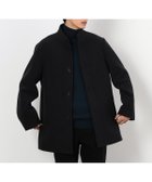 【コムサイズム/COMME CA ISM / MEN】のウールライク スタンドカラー ショート コート チャコール|ID: prp329100004332552 ipo3291000000030302402