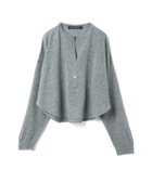 【マーコート/MARcourt】のmizuiro ind ヘンリーネックプルオーバー 人気、トレンドファッション・服の通販 founy(ファニー) ファッション Fashion レディースファッション WOMEN トップス・カットソー Tops/Tshirt プルオーバー Pullover おすすめ Recommend インナー Inner ショート Short ポケット Pocket ワイド Wide 無地 Plain Color 長袖 Long Sleeve thumbnail グレー|ID: prp329100004332879 ipo3291000000030123580